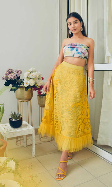 geisha designs Sylvia Layered Skirt