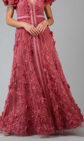 Geisha Designs Vera Embroidered Anarkali