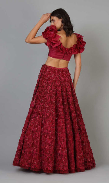 Geisha Designs Victoria Lehenga Set