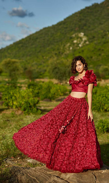 geisha designs Victoria Lehenga Set