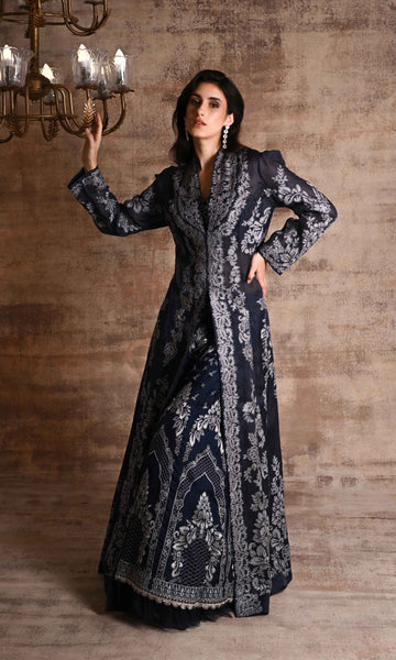 Geisha Designs Zainara Jacket With Sharara Set