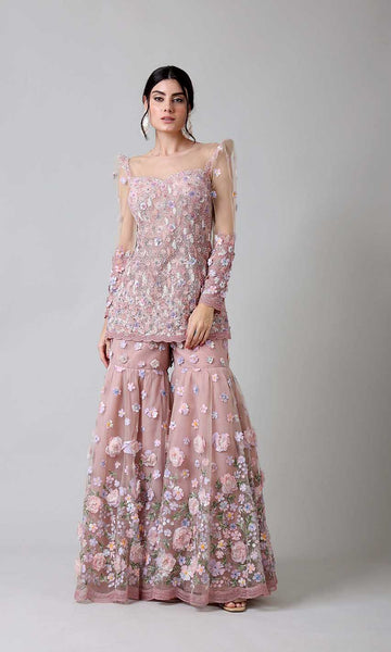 Geisha Designs Zana Gharara Set