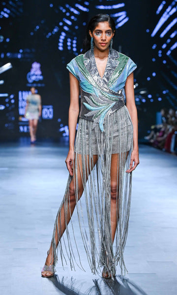 geisha designs Zoraya Blazer Dress