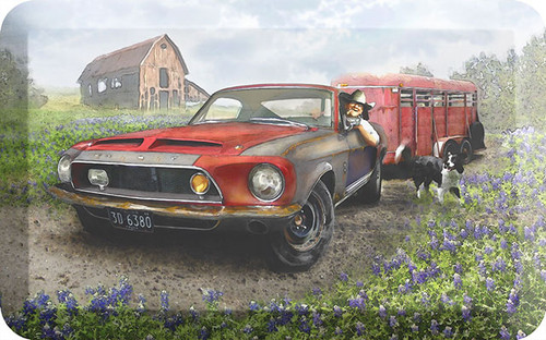 gelpro Designer Comfort Mat Farm Truck