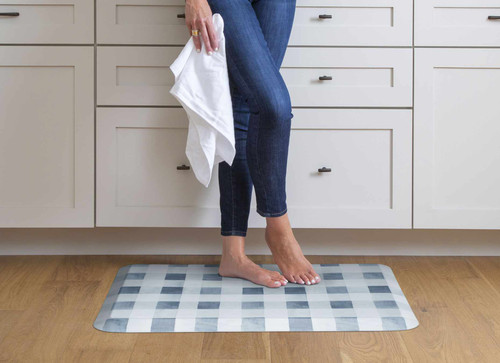 Gelpro Designer Comfort Mat Farmhouse Check