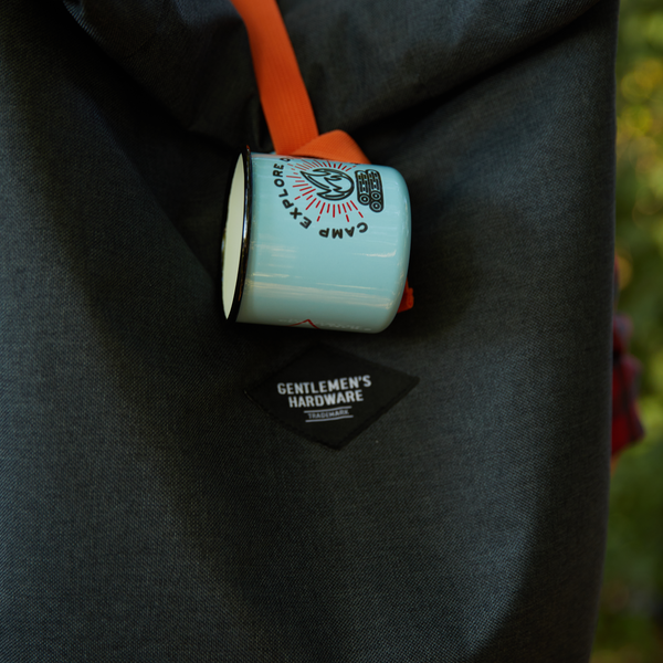 Gentlemen's Hardware Enamel Mug - Camp. Explore. Discover. 11 Fl Oz