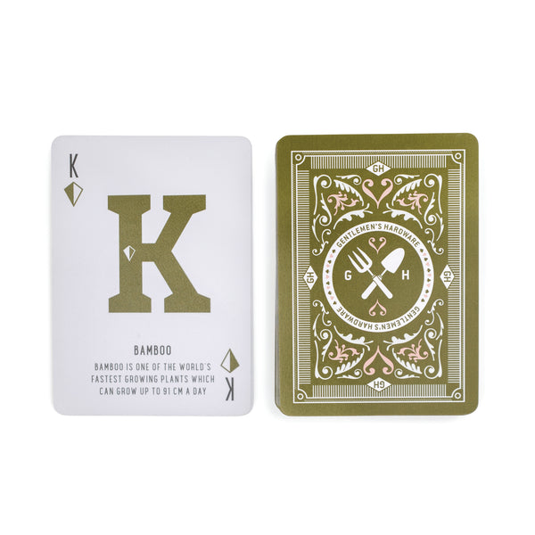 Gentlemen's Hardware "Gardeners Tips" Waterproof Playing Cards