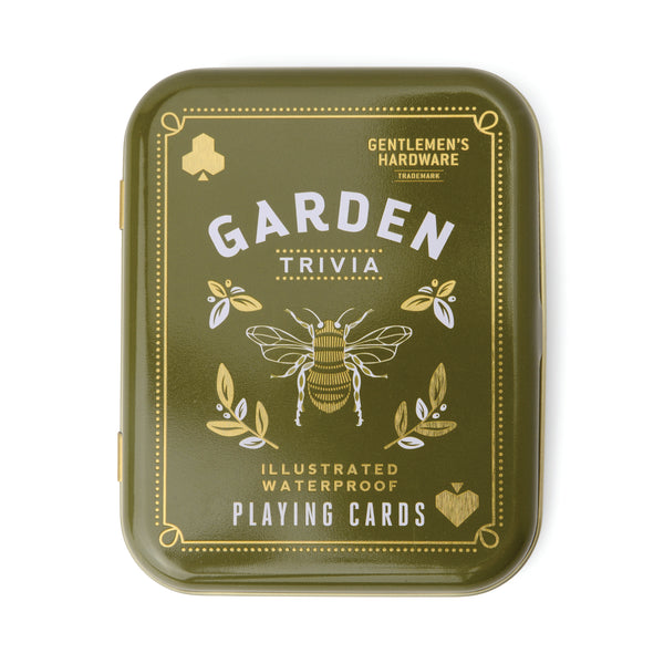 gentlemen's hardware "Gardeners Tips" Waterproof Playing Cards