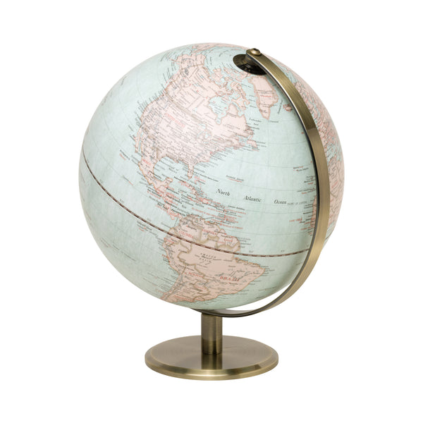 gentlemen's hardware 10" Vintage World Globe Light