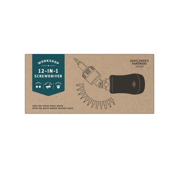 gentlemen's hardware 12-in-1 Screwdriver