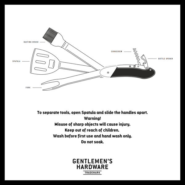 Gentlemen's Hardware BBQ Multi-Tool