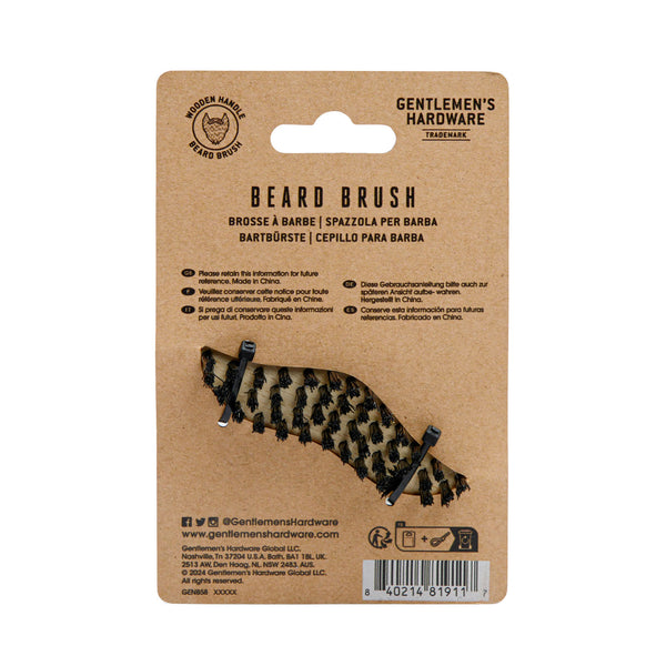 Gentlemen's Hardware Beard Brush