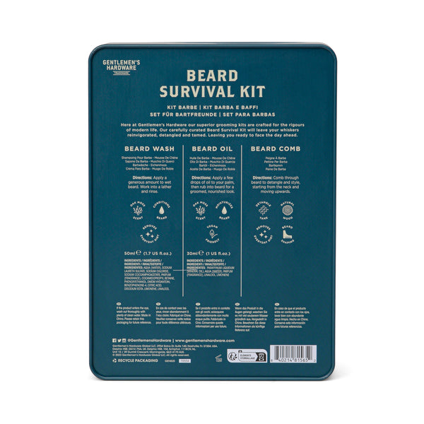 Gentlemen's Hardware Beard Survival Kit