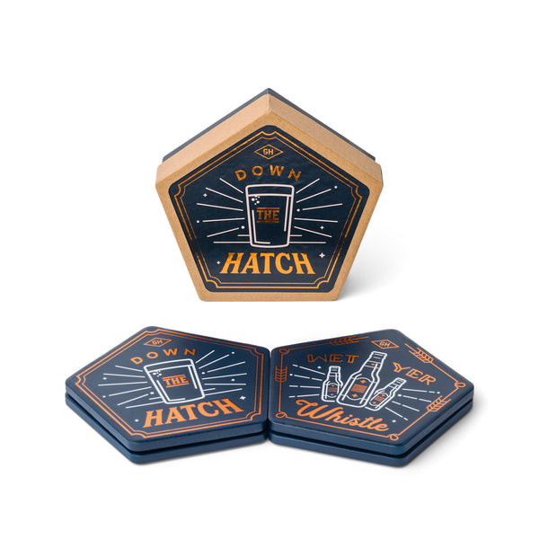 gentlemen's hardware Beer Coasters Set of 4