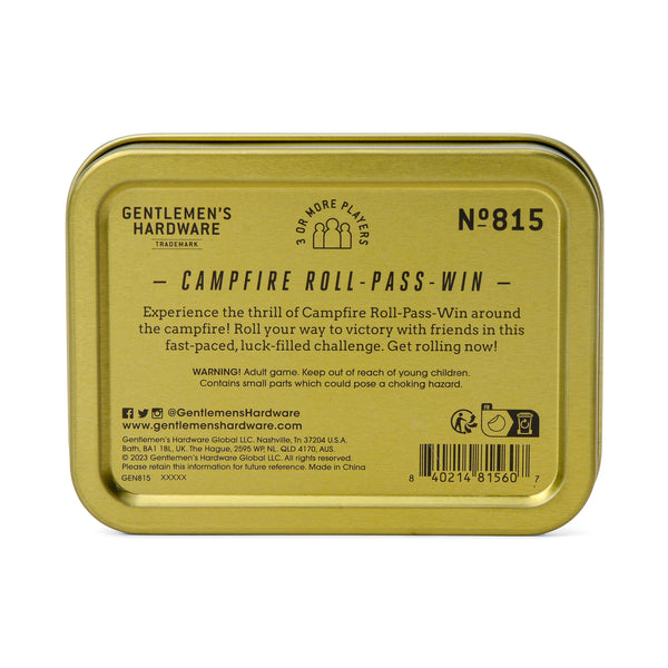 Gentlemen's Hardware Campfire Roll Pass Win