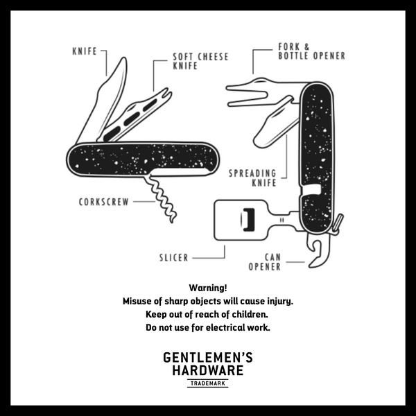 Gentlemen's Hardware Cheese And Wine Multi-Tool