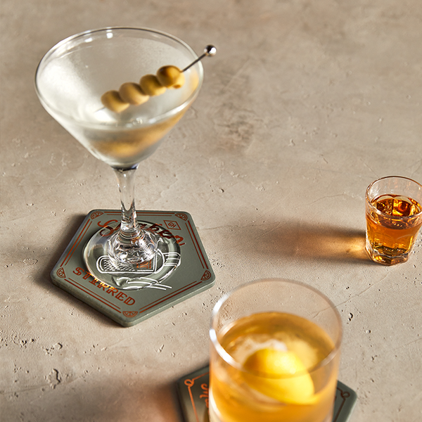 Gentlemen's Hardware Cocktail Coasters Set Of 4