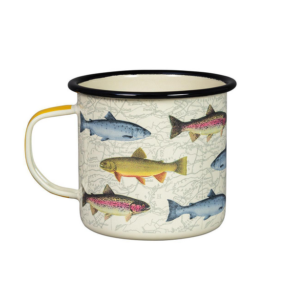 gentlemen's hardware Enamel Mug - Fish