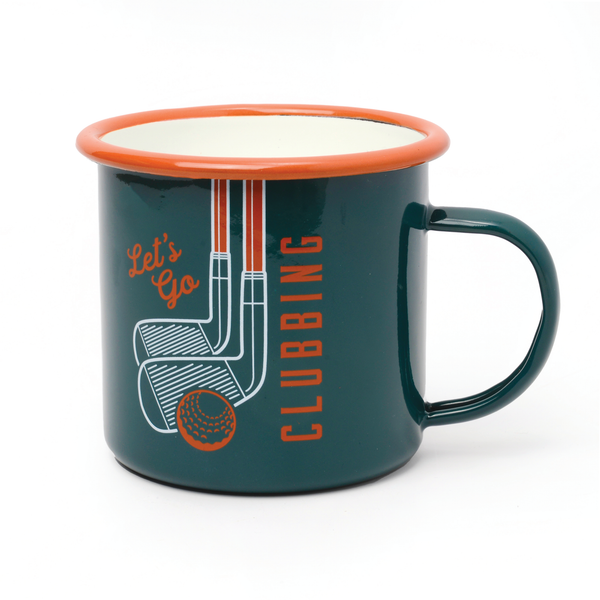 gentlemen's hardware Enamel Mug - Golf 16 fl oz