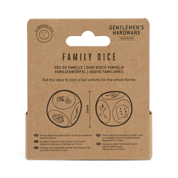 Gentlemen's Hardware Family Dice