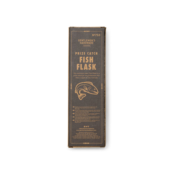 Gentlemen's Hardware Fish Hip Flask