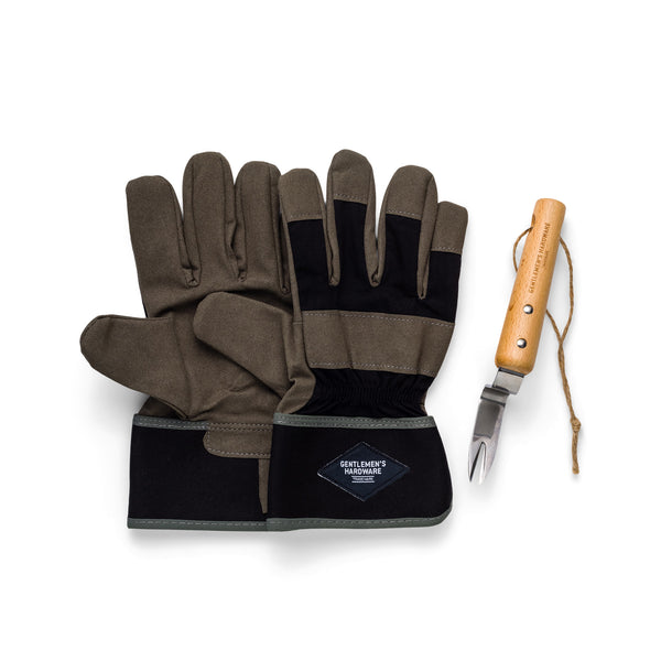 Gentlemen's Hardware Garden Gloves And Root Lifter