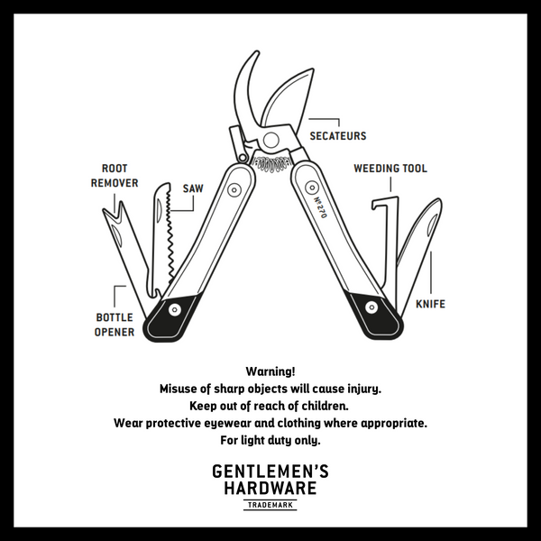 Gentlemen's Hardware Garden Multi Tool