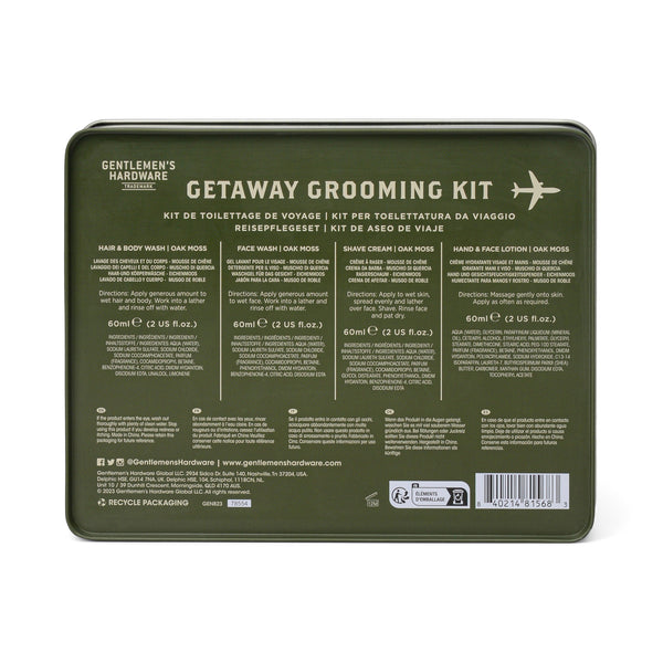 Gentlemen's Hardware Getaway Grooming Kit