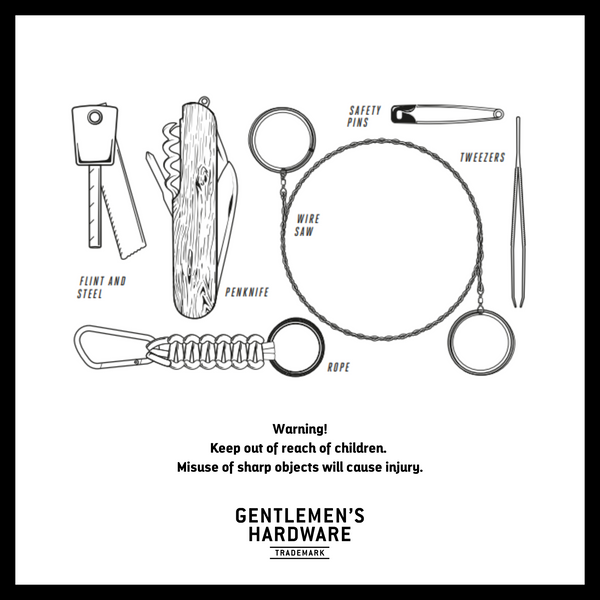 Gentlemen's Hardware Great Outdoors Kit