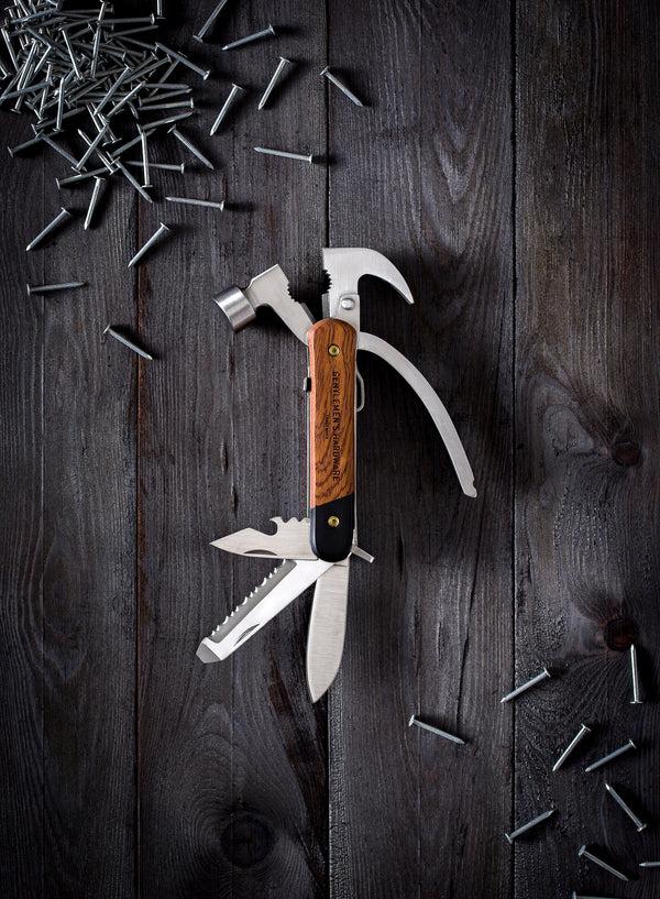 Gentlemen's Hardware Hammer Multi-Tool Wood