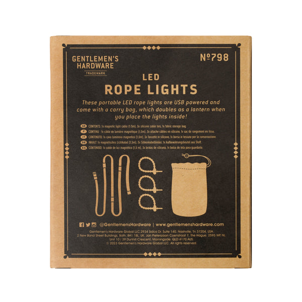 Gentlemen's Hardware LED Rope Lights