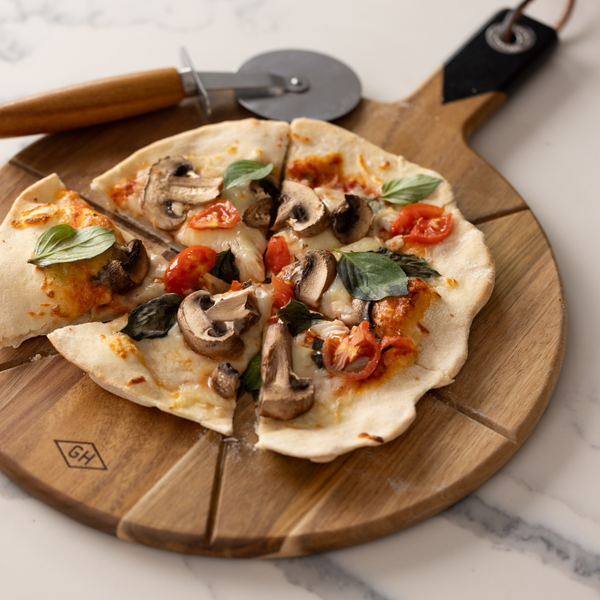 Gentlemen's Hardware Pizza Board With Pizza Cutter