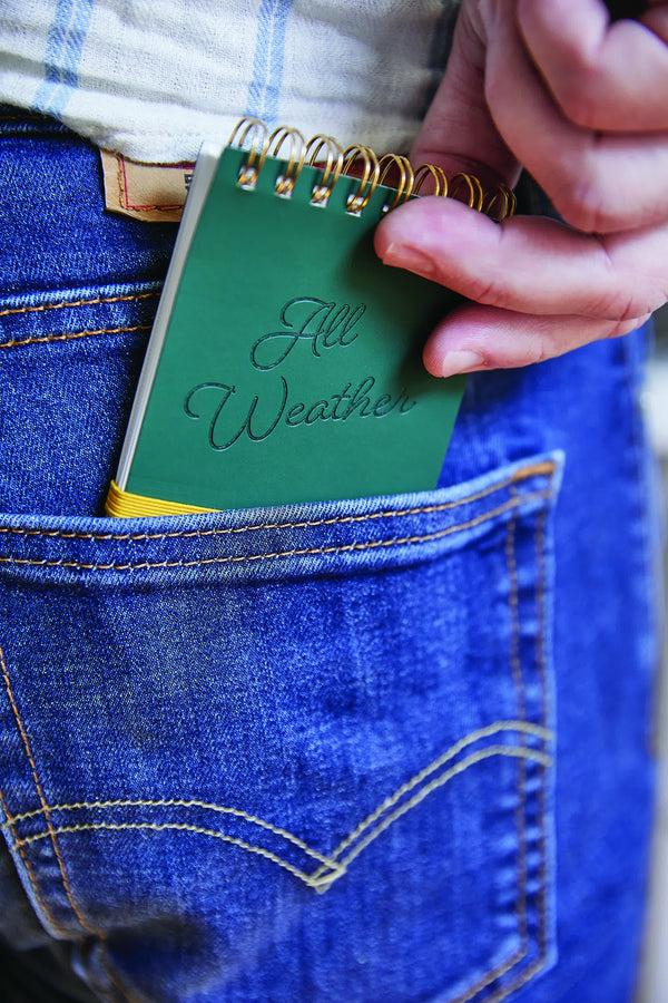 Gentlemen's Hardware Pocket Waterproof Note Book