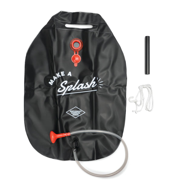 Gentlemen's Hardware Portable Solar Shower