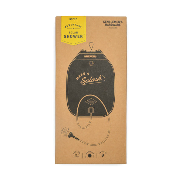 gentlemen's hardware Portable Solar Shower