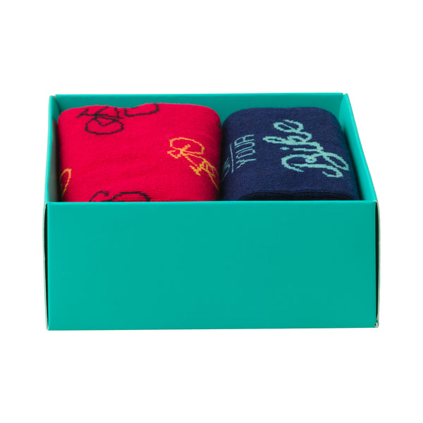 Gentlemen's Hardware Set Of 2 Bike Crew Socks