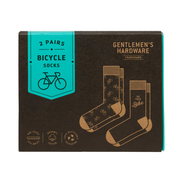 Gentlemen's Hardware Set Of 2 Bike Crew Socks