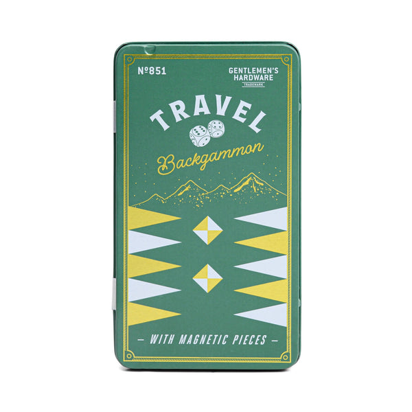 gentlemen's hardware Travel Backgammon
