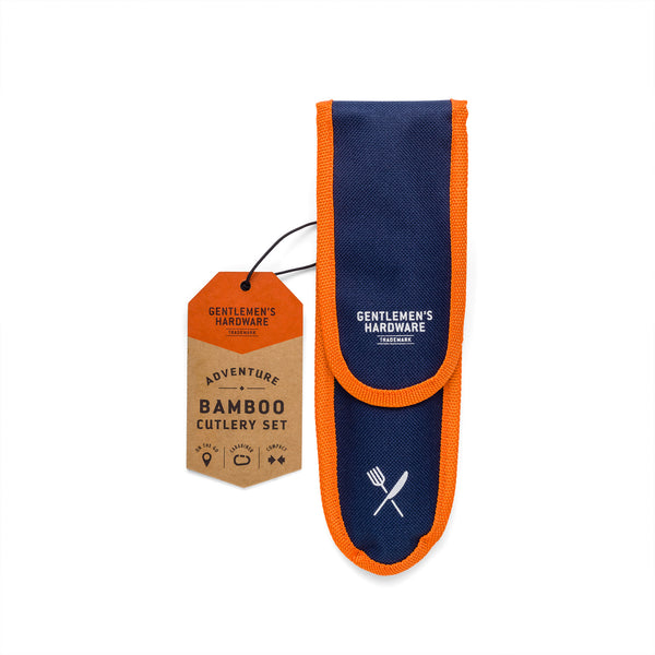 Gentlemen's Hardware Travel Bamboo Cutlery Set