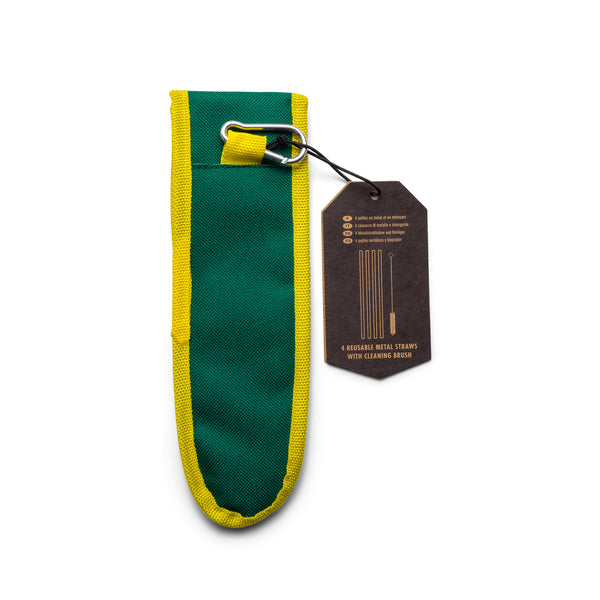 Gentlemen's Hardware Travel Metal Straw Set