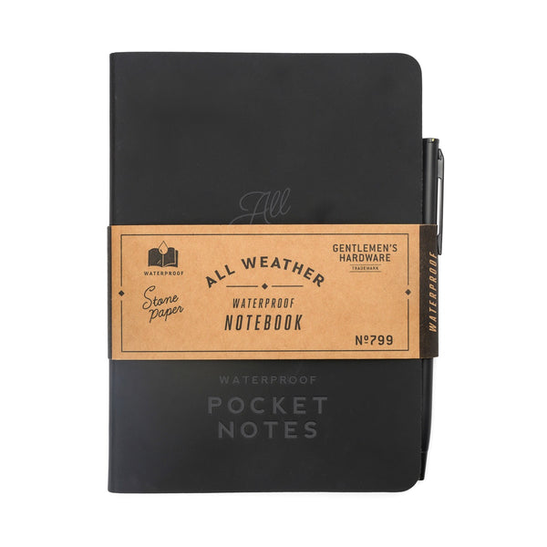 gentlemen's hardware Waterproof Notebook