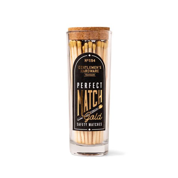 gentlemen's hardware Perfect Match Safety Matches - 85 Ct