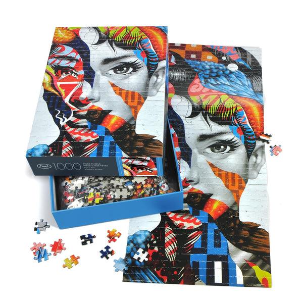 Genuine Fred 1000 PIECE PUZZLE: AUDREY OF MULBERRY Puzzle