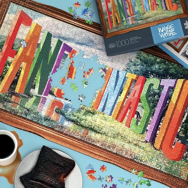 Genuine Fred 1000 PIECE PUZZLE: FANFUCKINTASTIC Puzzle
