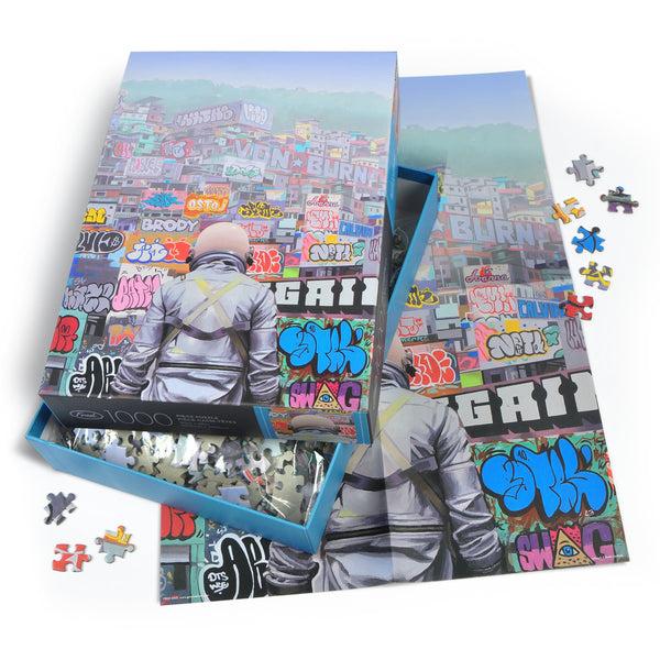Genuine Fred 1000 PIECE PUZZLE: GRAFFITI CITY Puzzle