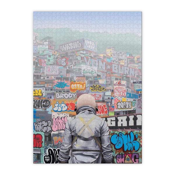 Genuine Fred 1000 PIECE PUZZLE: GRAFFITI CITY Puzzle
