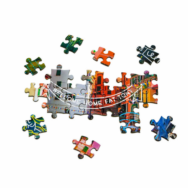 Genuine Fred 1000 PIECE PUZZLE: SPRING BREAK AT CINQUE TERRE Puzzle