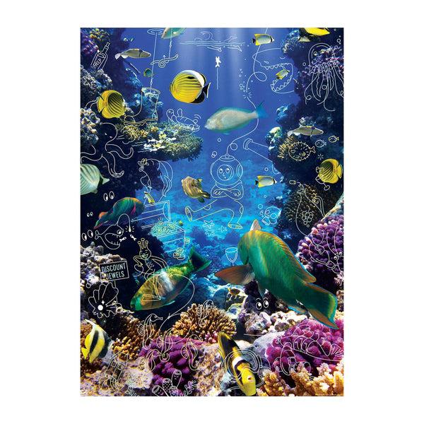 Genuine Fred 1000 PIECE PUZZLE: SWAP MEET UNDER THE SEA Puzzle