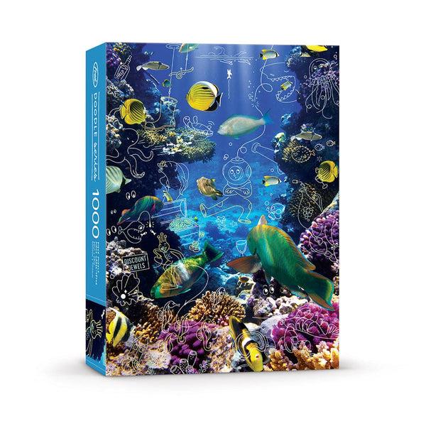 genuine fred 1000 PIECE PUZZLE: SWAP MEET UNDER THE SEA Puzzle