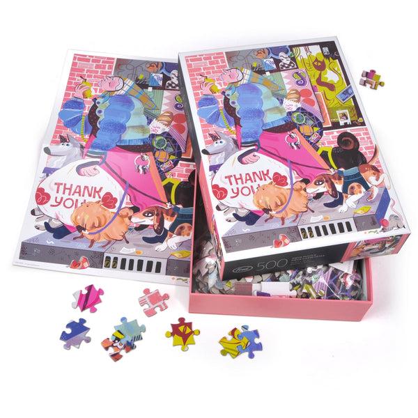 Genuine Fred 500 PIECE PUZZLE: LEADER OF THE PACK Puzzle